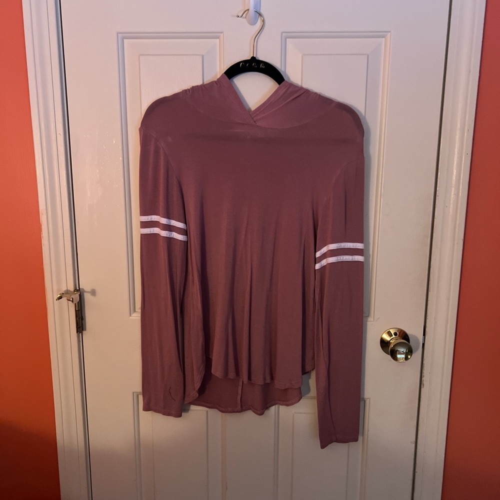 Women's Mauve Hoodie Sweatshirt